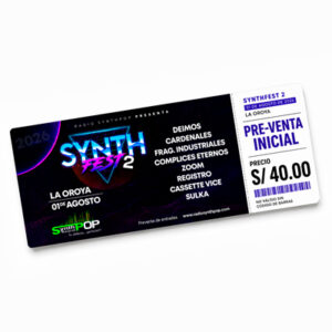 Pre-Venta Inicial - SYNTHFEST2